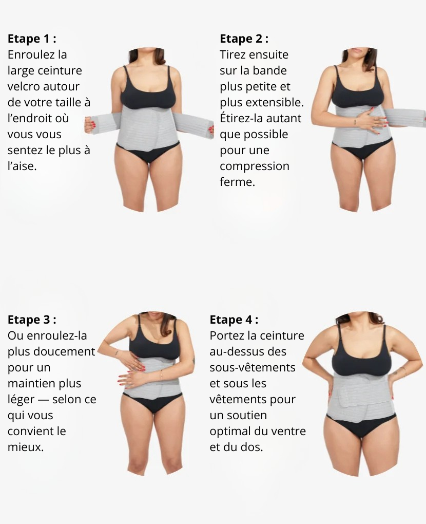 Ceinture post-partum Caylla — Retrouver son corps et sa confiance